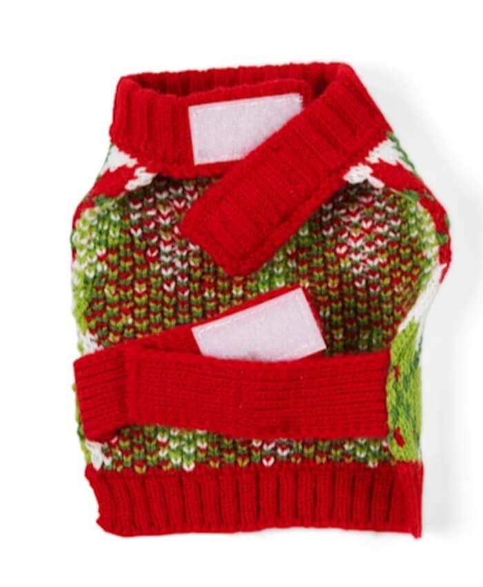 More and Merrier Small Animal Cardigan Sweater, Small